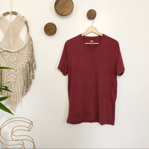 Old Navy Red Heather T-Shirt